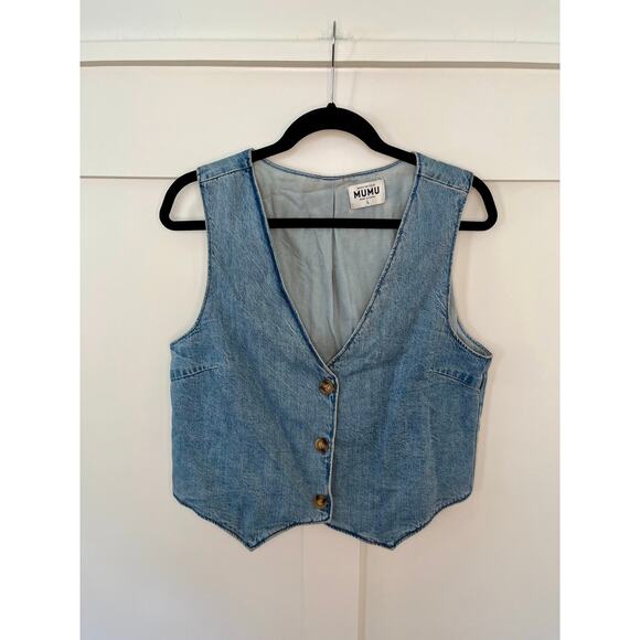 NEW Show Me Your Mumu Vacay Vest Saltwater Size Large - Picture 2 of 6